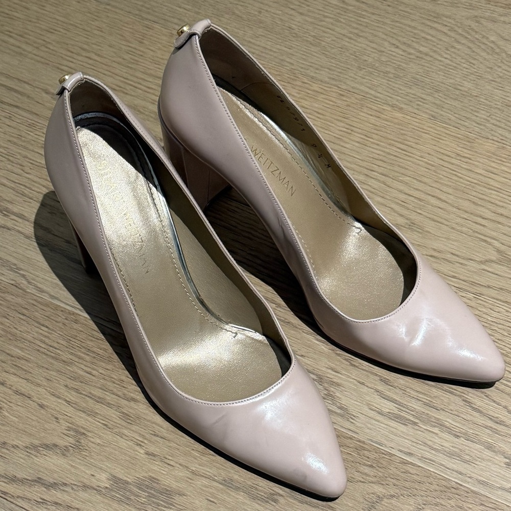 Stuart Weitzman Blush Pink Heels